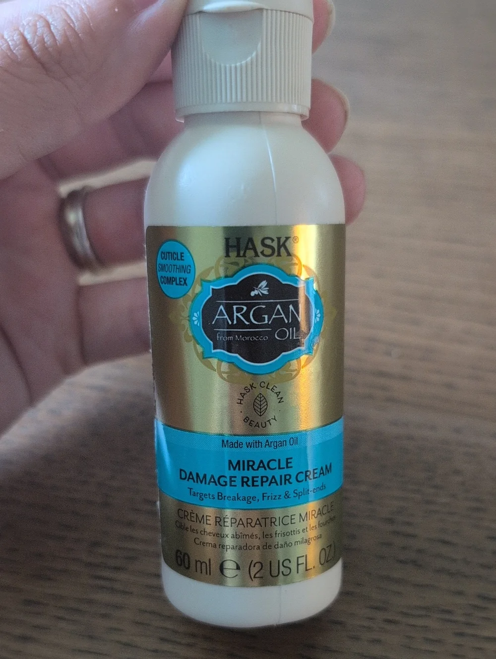 Hask Argan Oil Morocco MIRACLE DAMAGE REPAIR CREAM